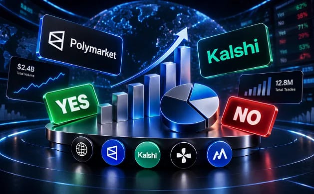 Statistiche e tendenze dei mercati di previsione nel 2026