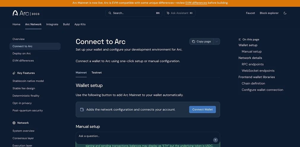 Arc's Official Documentation