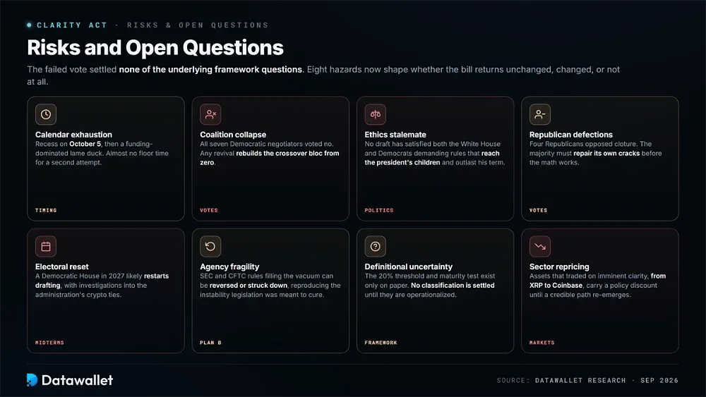 Risks and Open Questions