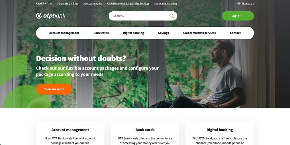 Acerca de OTP Bank