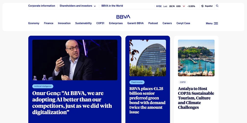 نبذة عن BBVA