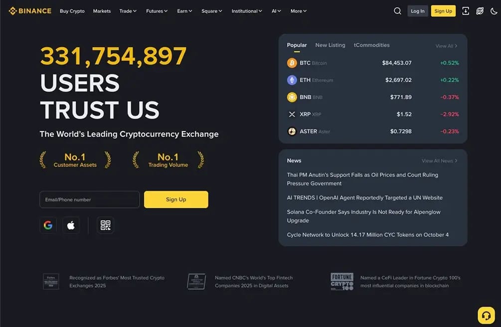 Binance.