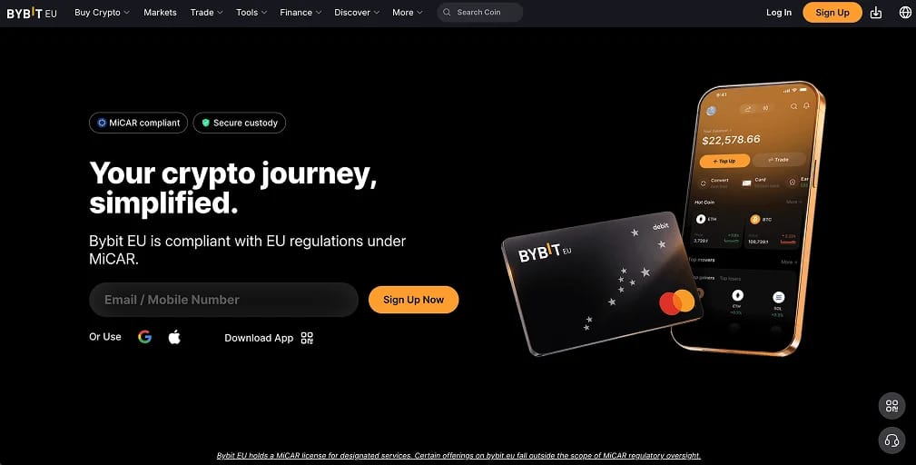 Bybit EU ألمانيا